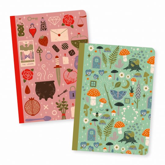 Quaderni illustrati Small Notebooks Camille - Djeco