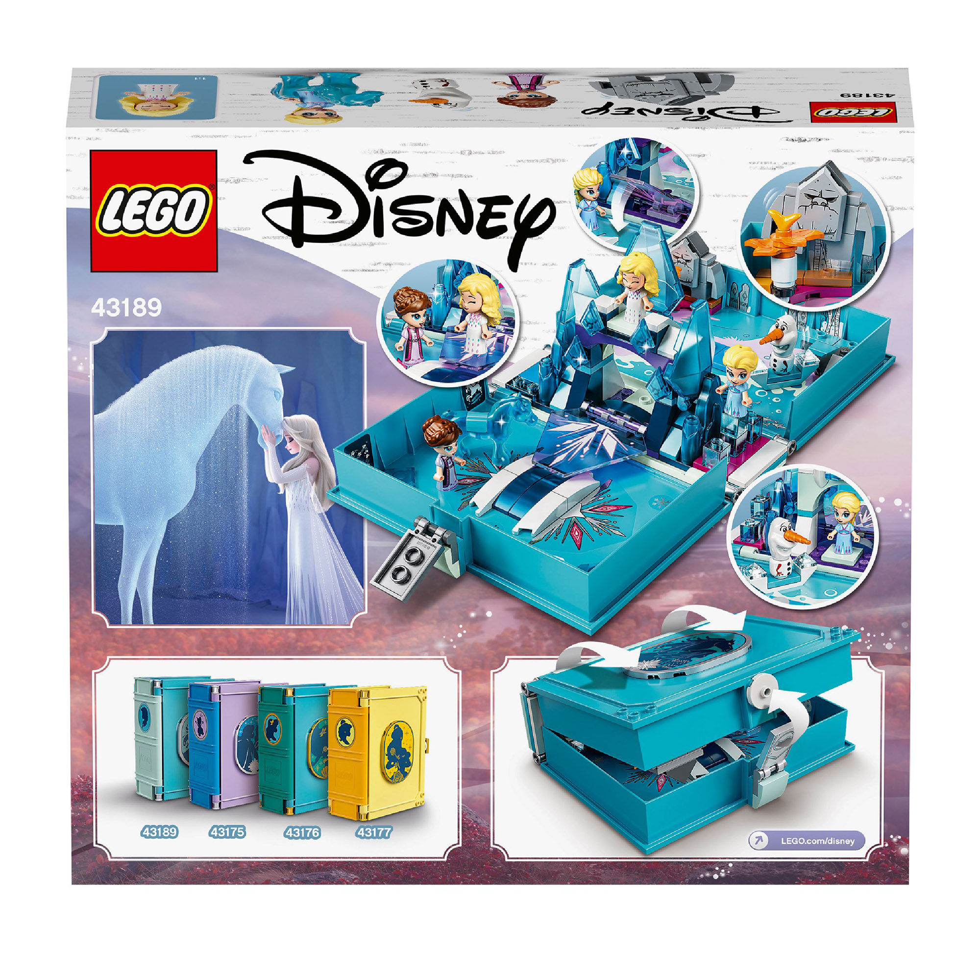 LEGO Disney Princess Elsa e le avventure fiabesche del Nokk - 43189 - Disney, LEGO