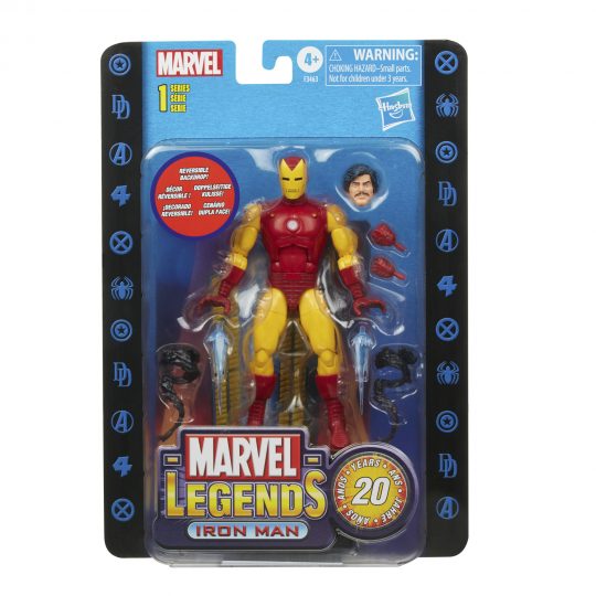 Action figure Iron Man da 15 cm 20th Anniversary Series 1 - Marvel