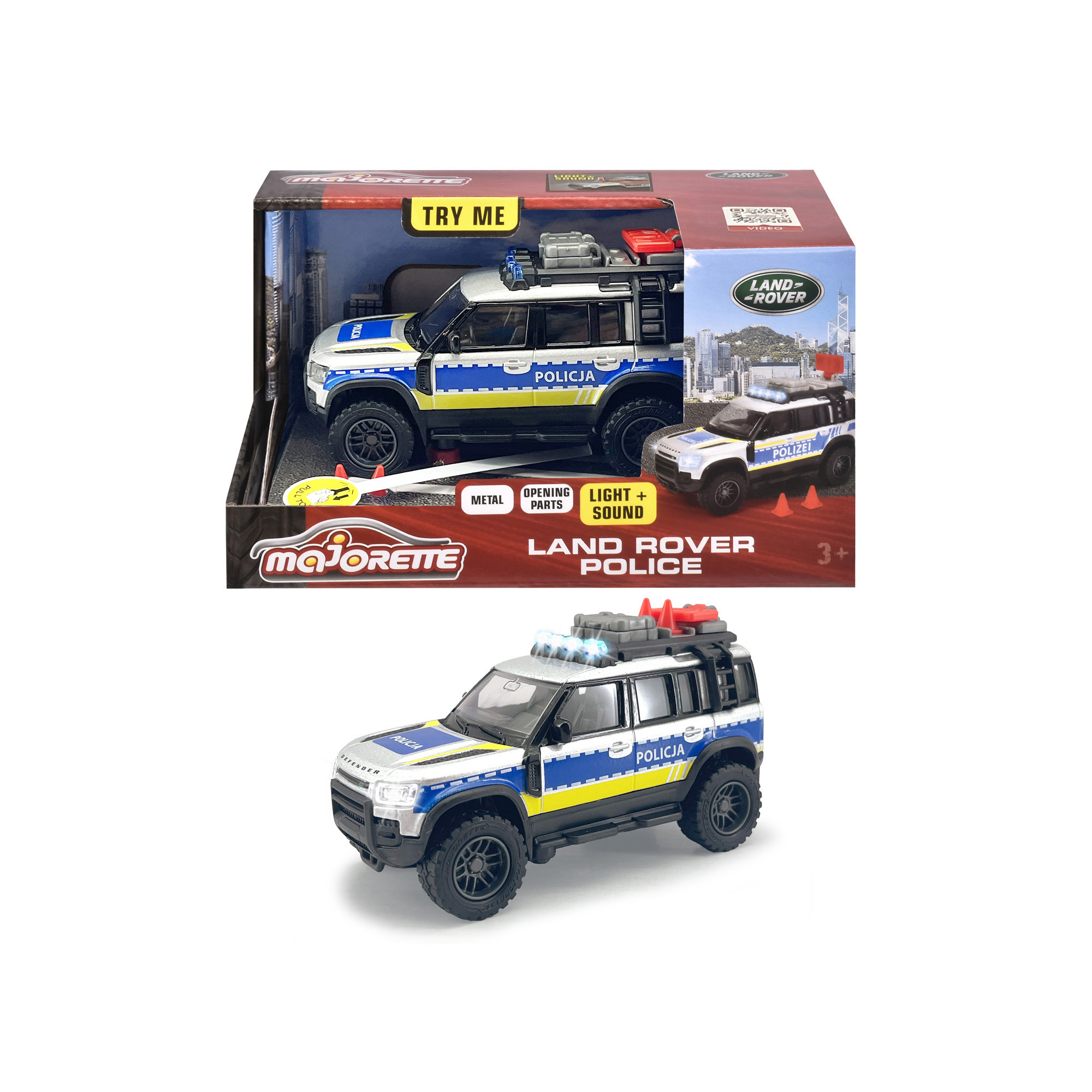 Land Rover Police - Majorette