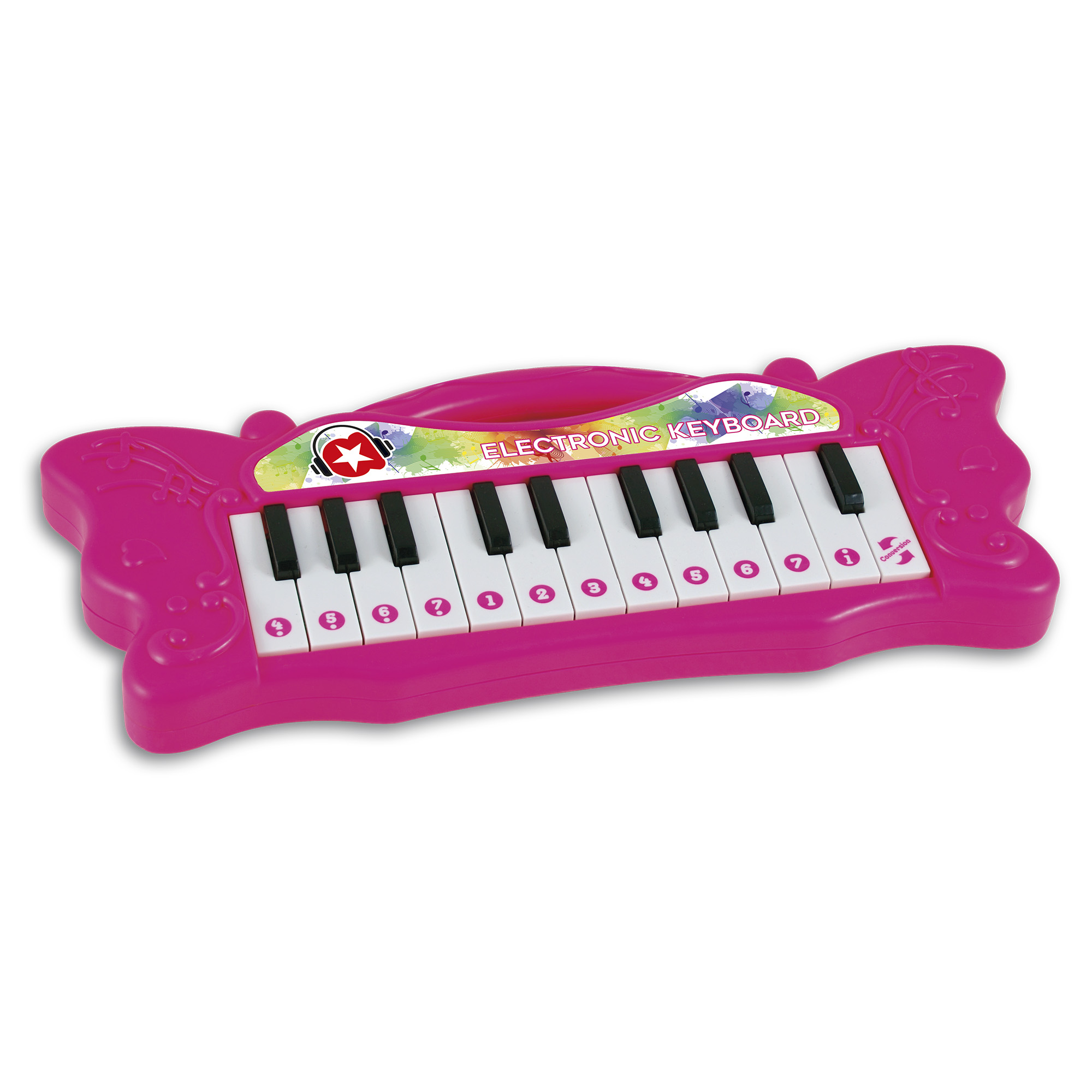 Butterfly Keyboard & Microphone - Music Star