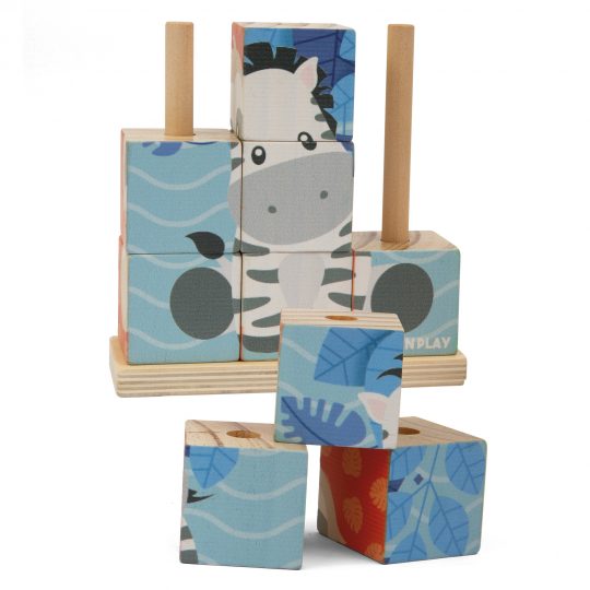 Puzzle A Cubi - Wood n' Play