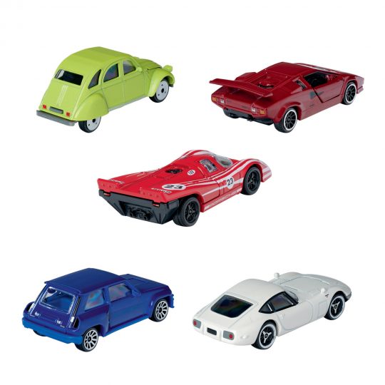 Majorette Giftpack Vintage Cars  5 pezzi - Majorette