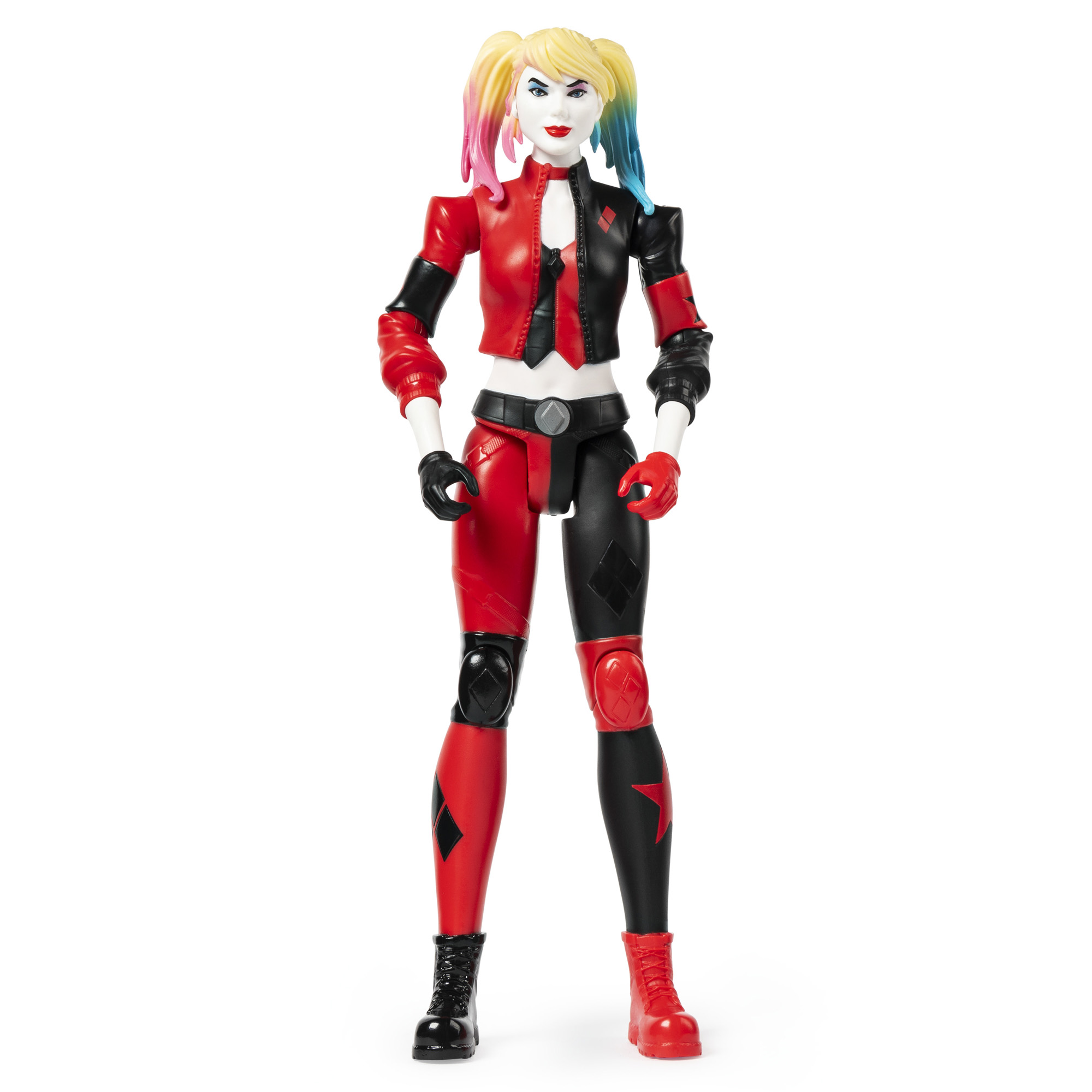 Personaggio Harley Quinn 30 cm con costume originale e 11 punti di articolazione - DC Comics