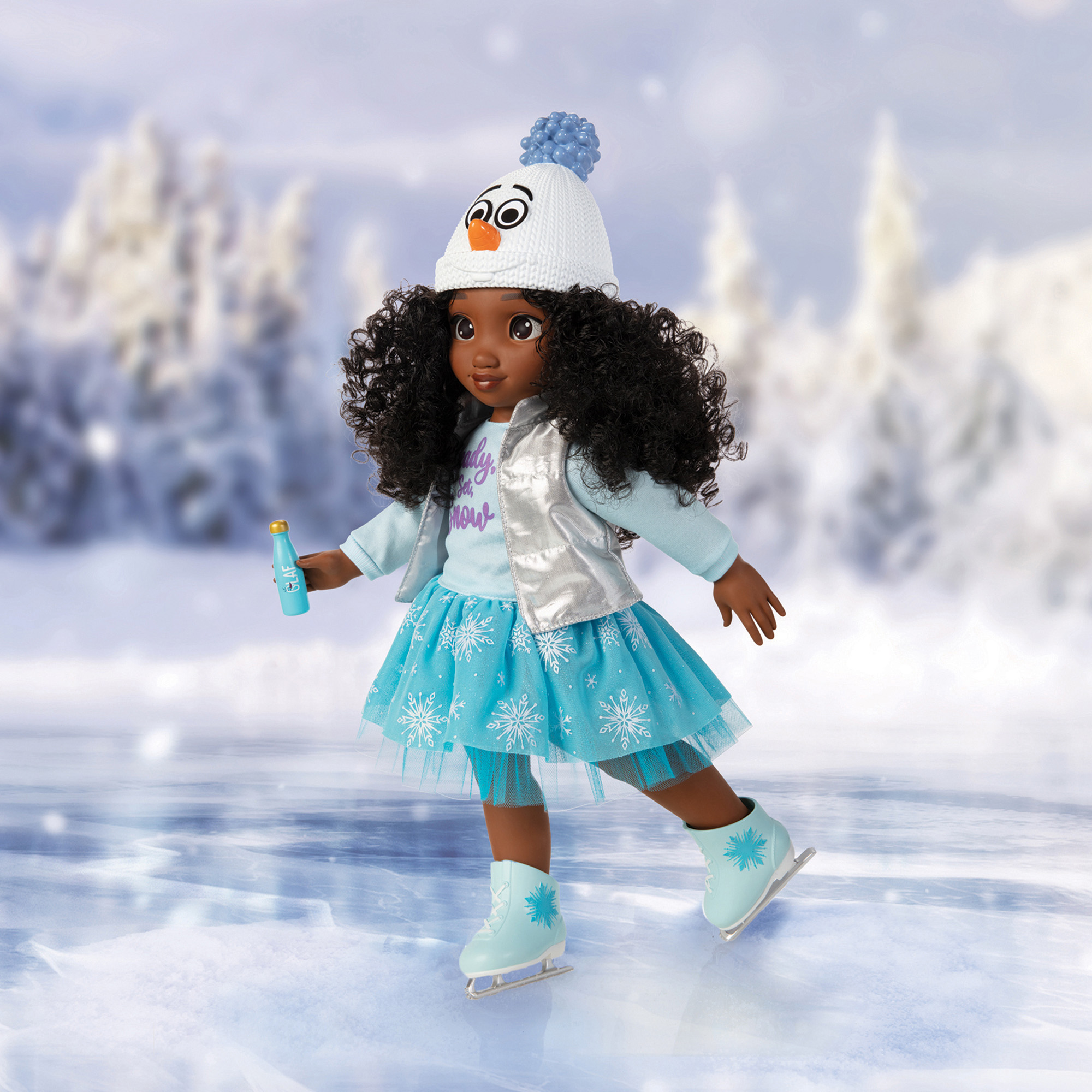 Bambola ispirata a Elsa con capelli lunghi e accessori 46 cm - Disney ILY4EVER