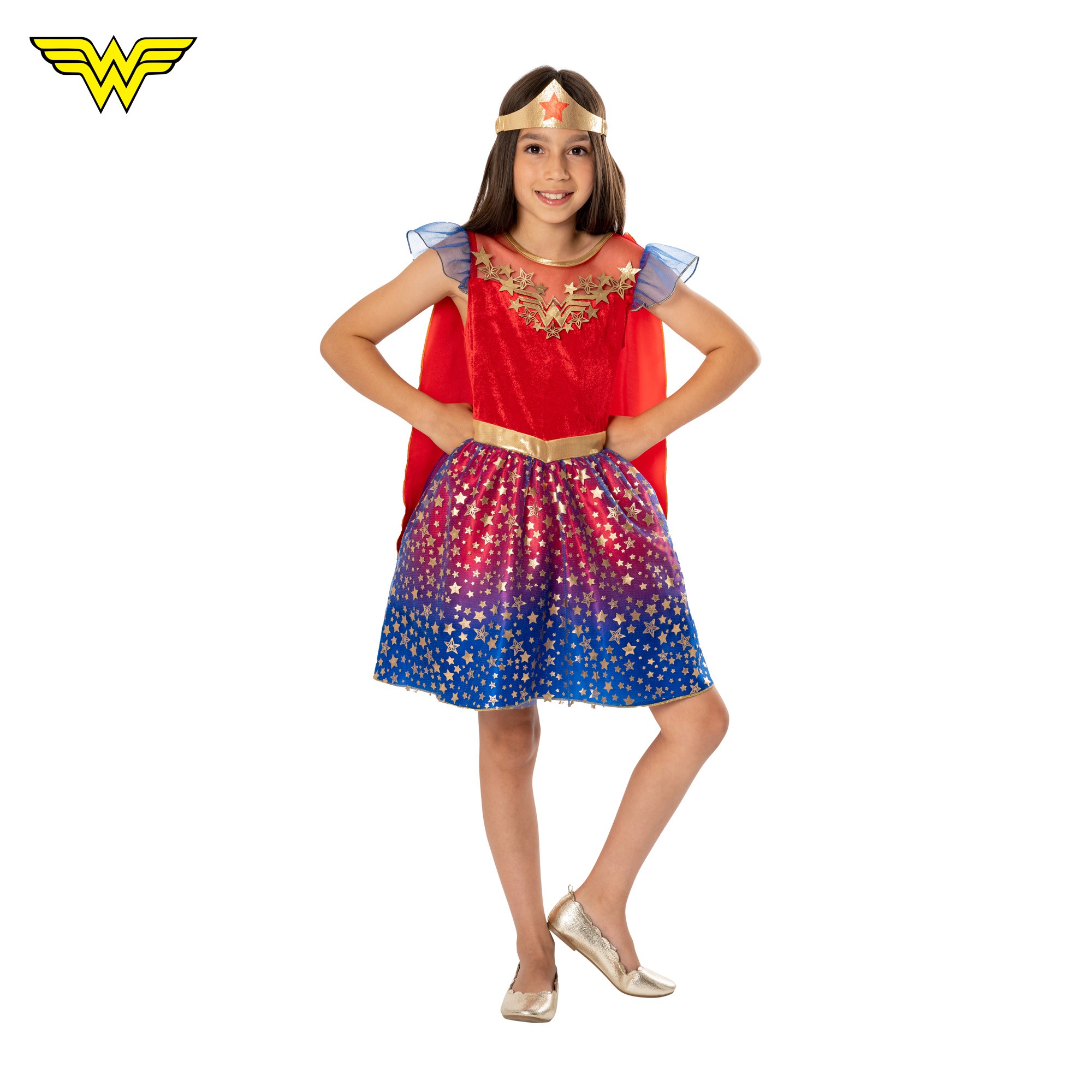 Costume Carnevale Travestimento Wonder Woman Originale DC Comics Ciao  Bambina