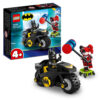 LEGO 76220 DC Batman Contro Harley Quinn, Set Action Figure Di Supereroi Con Skateboard E Moto Giocattolo - DC Comics, LEGO