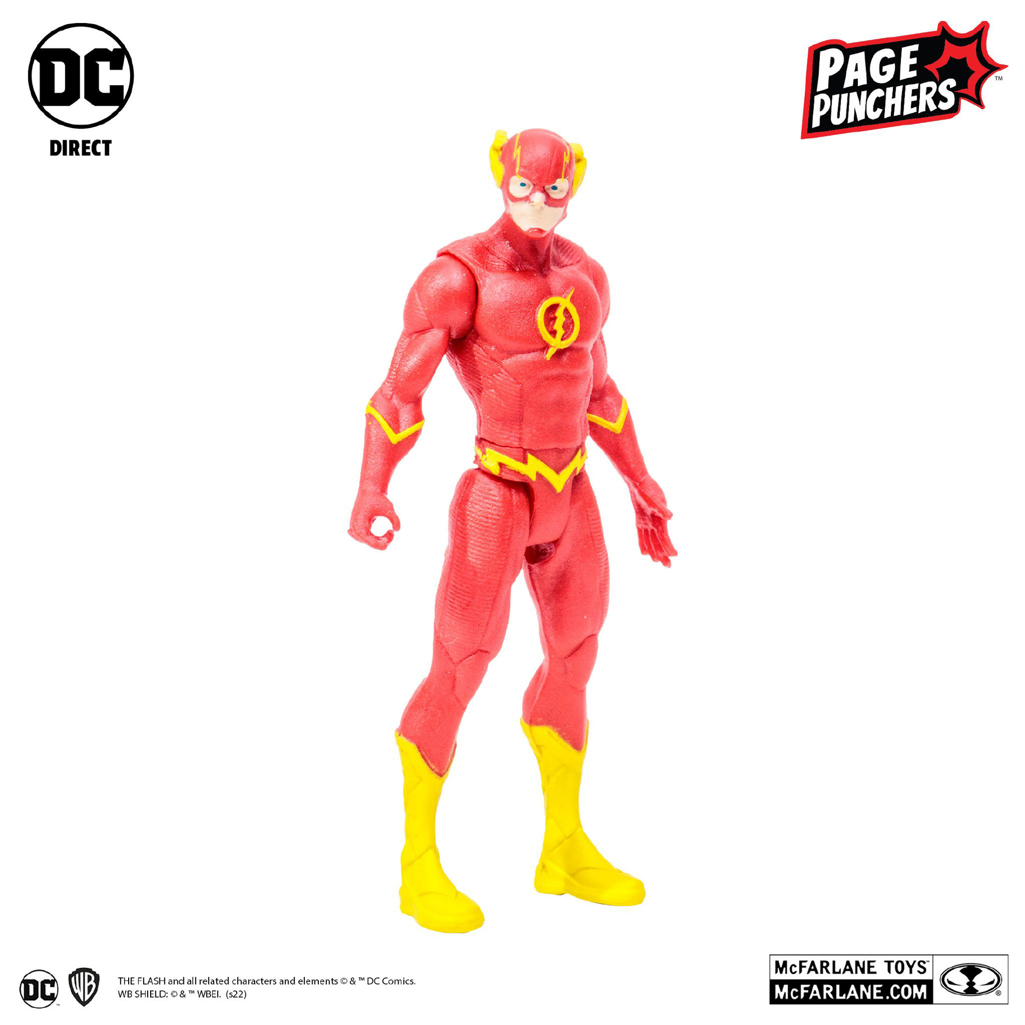 DC Page Punchers Flash + Fumetto 7,5 cm - DC Comics