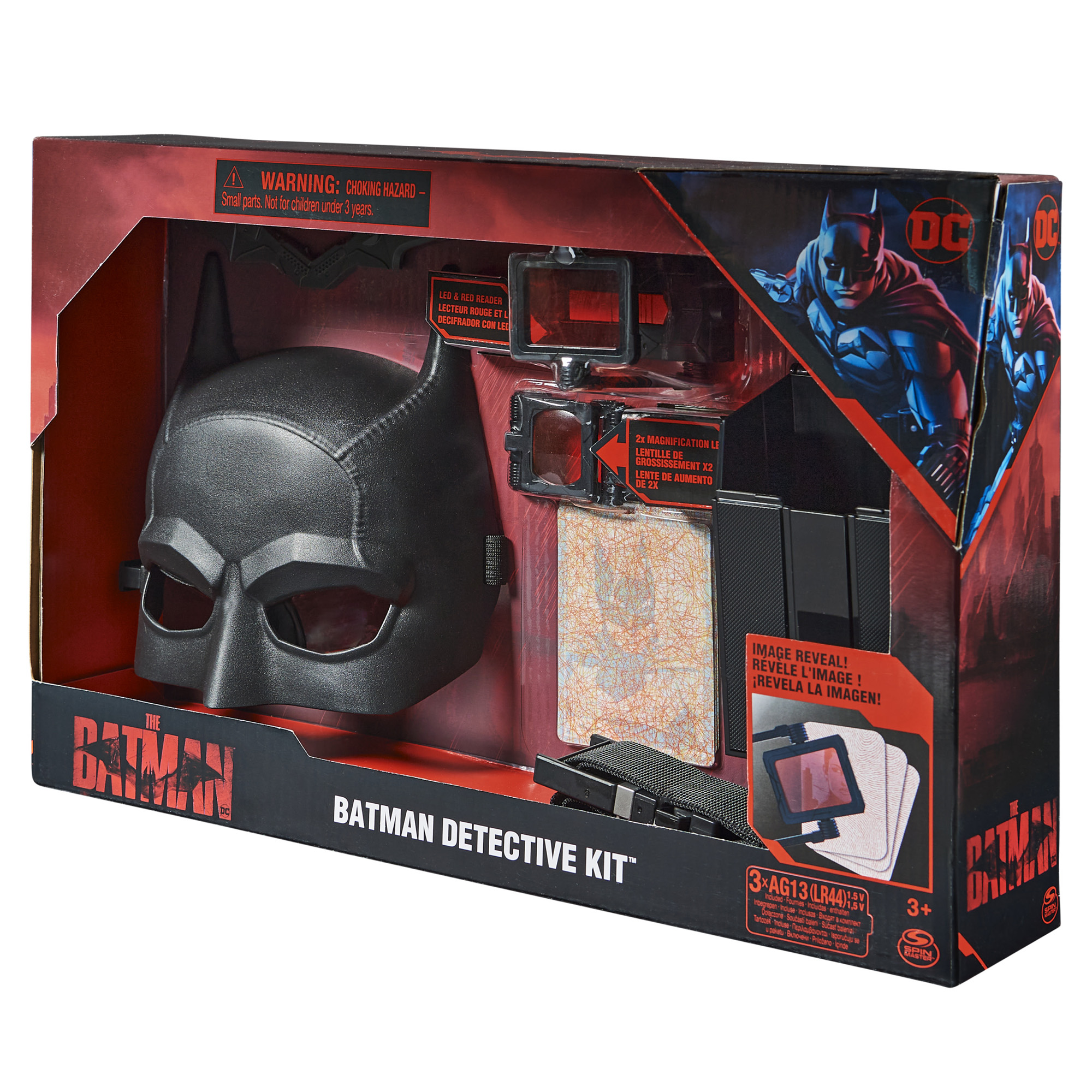 Maschera Batman Detective: set con maschera di Batman e accessori