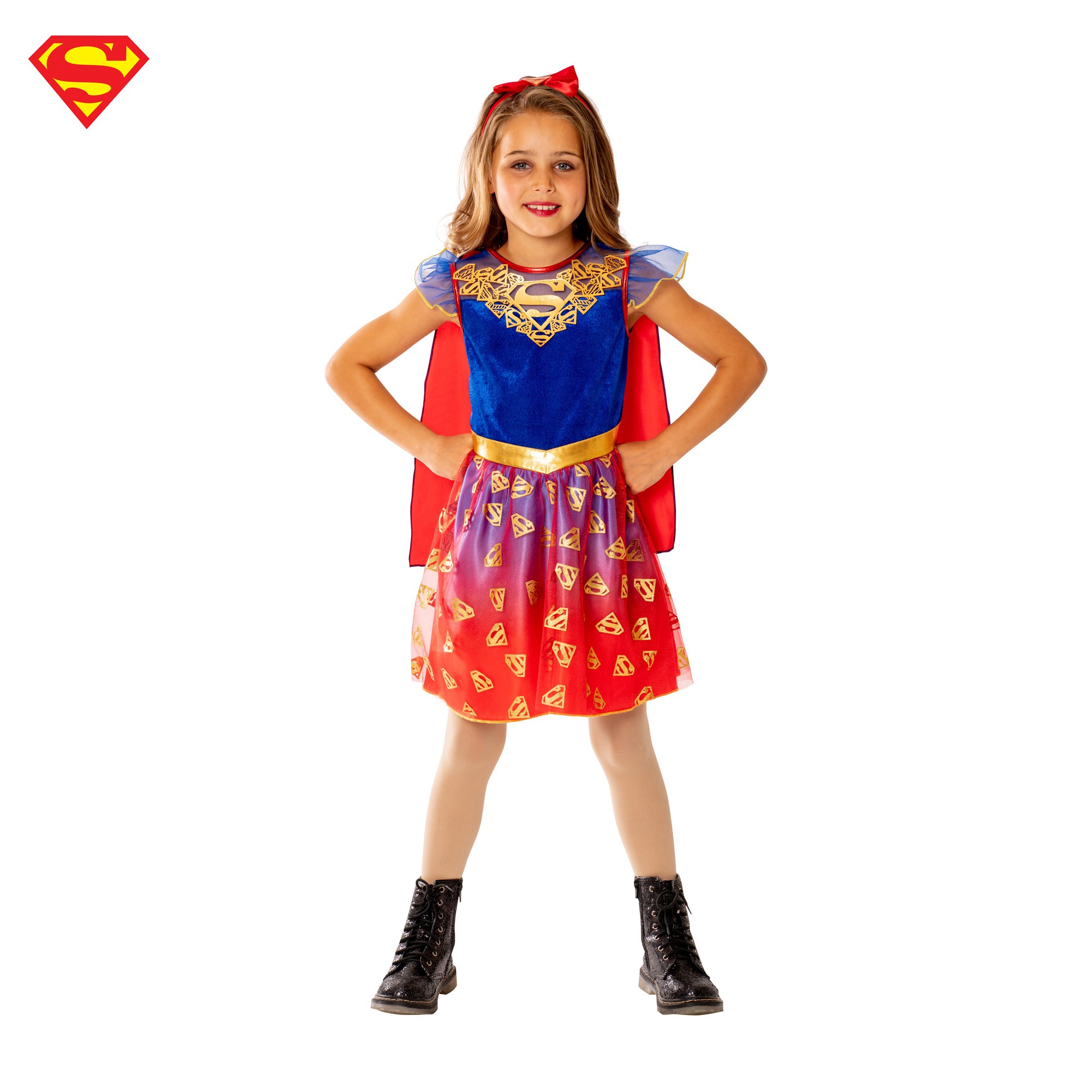 Costume Super Girl da 3 a 10 anni - DC Comics