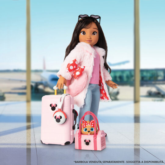 Accessory Pack Deluxe Travel ispirato a Minnie per bambole ILY4EVER - Disney ILY4EVER