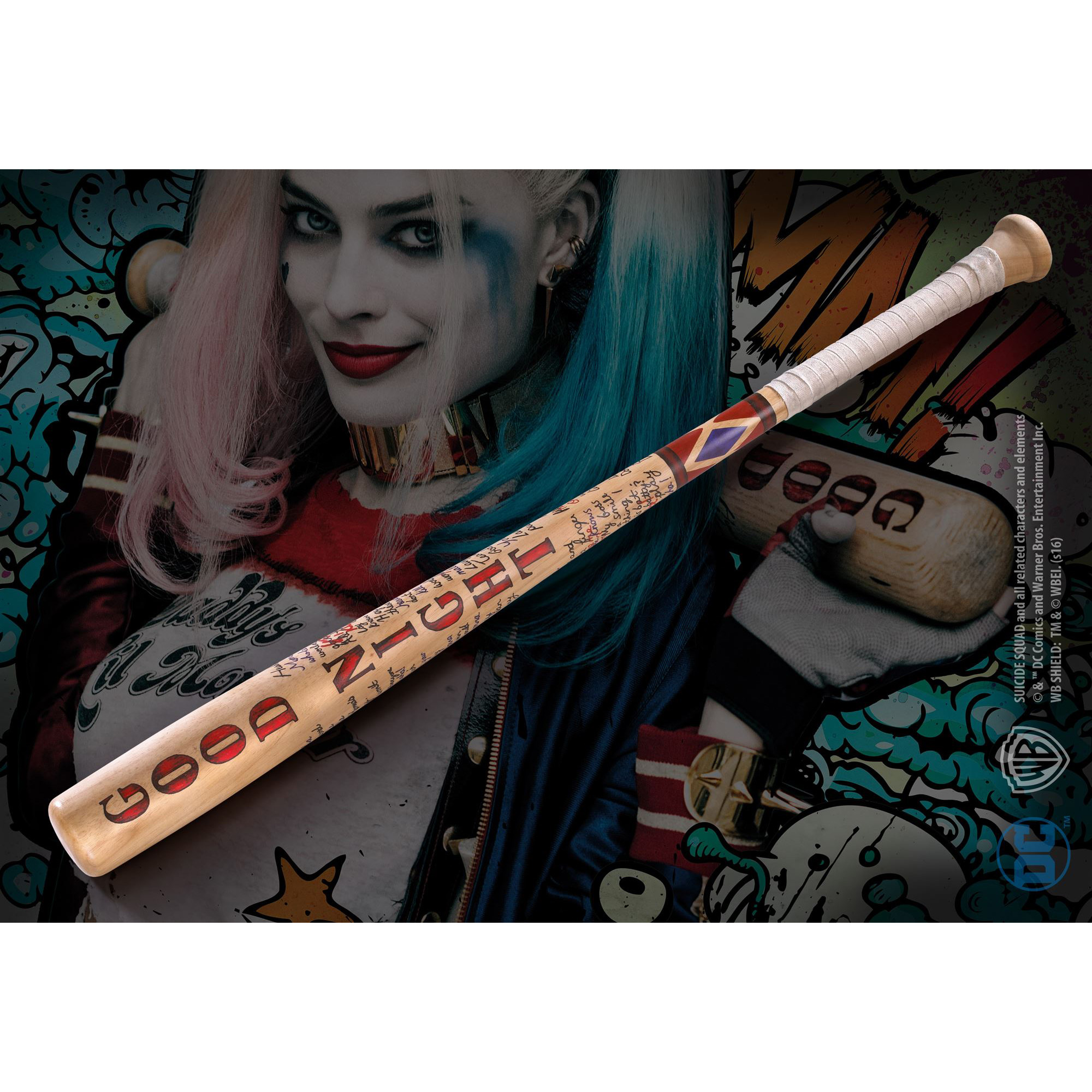 Mazza da baseball Harley Quinn Suicide Squad 78cm in Vendita Online