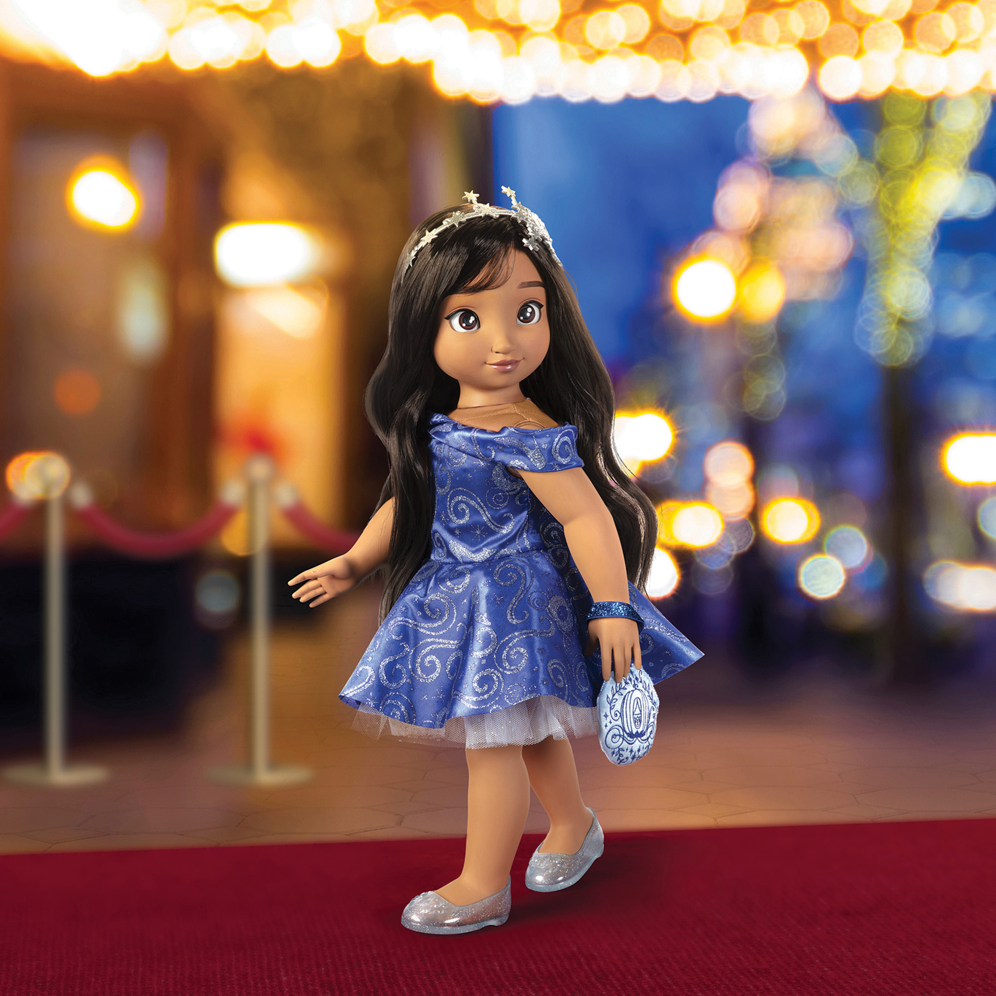Bambola ispirata a Cenerentola con capelli lunghi e accessori 46 cm - Disney ILY4EVER