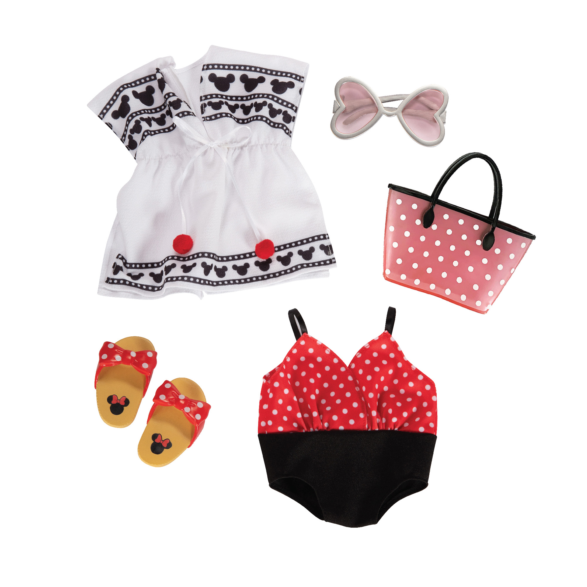 Fashion Pack ispirato a Minnie con abiti e accessori per bambole ILY4EVER  in Vendita Online