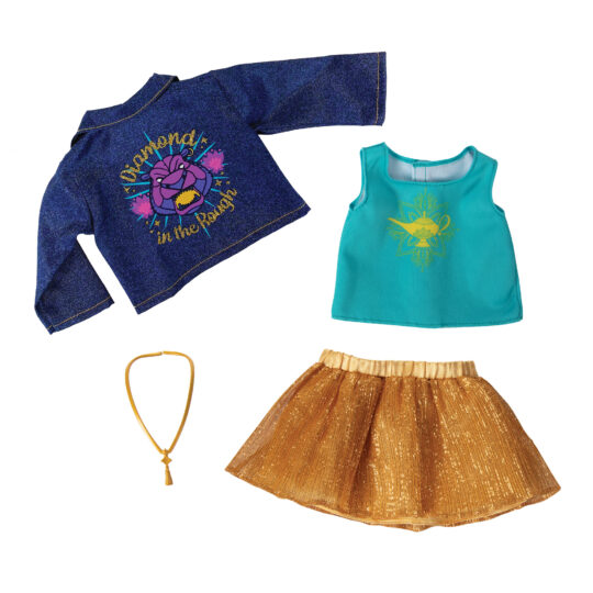 Fashion Pack ispirato a Jasmine con abiti e accessori per bambole ILY4EVER - Disney ILY4EVER