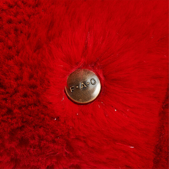 Orsetto rosso con glitter Anniversario 30 cm - FAO Schwarz