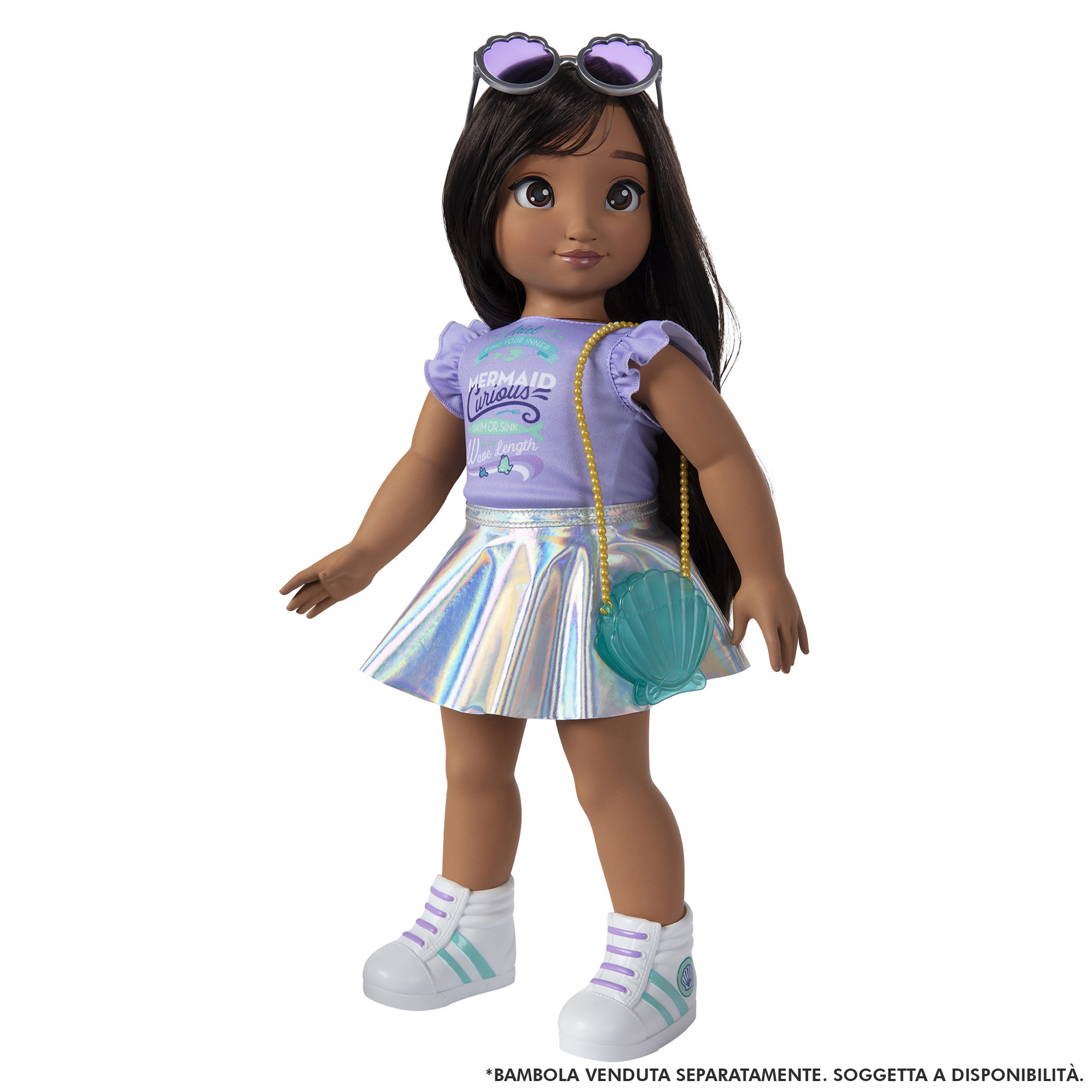 Fashion Pack ispirato ad Ariel con abiti e accessori per bambole ILY4EVER - Disney ILY4EVER