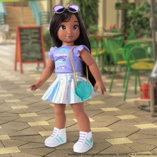 Fashion Pack ispirato ad Ariel con abiti e accessori per bambole ILY4EVER - Disney ILY4EVER