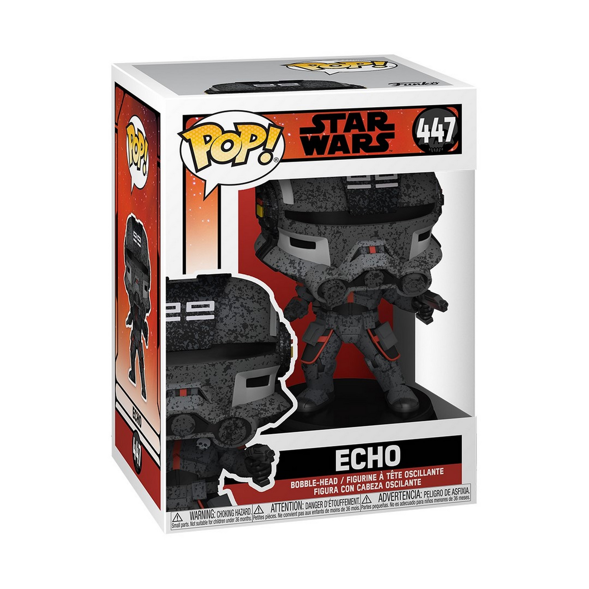 Funko POP! Echo - Star Wars: Bad Batch #447 9cm - Funko, Star Wars