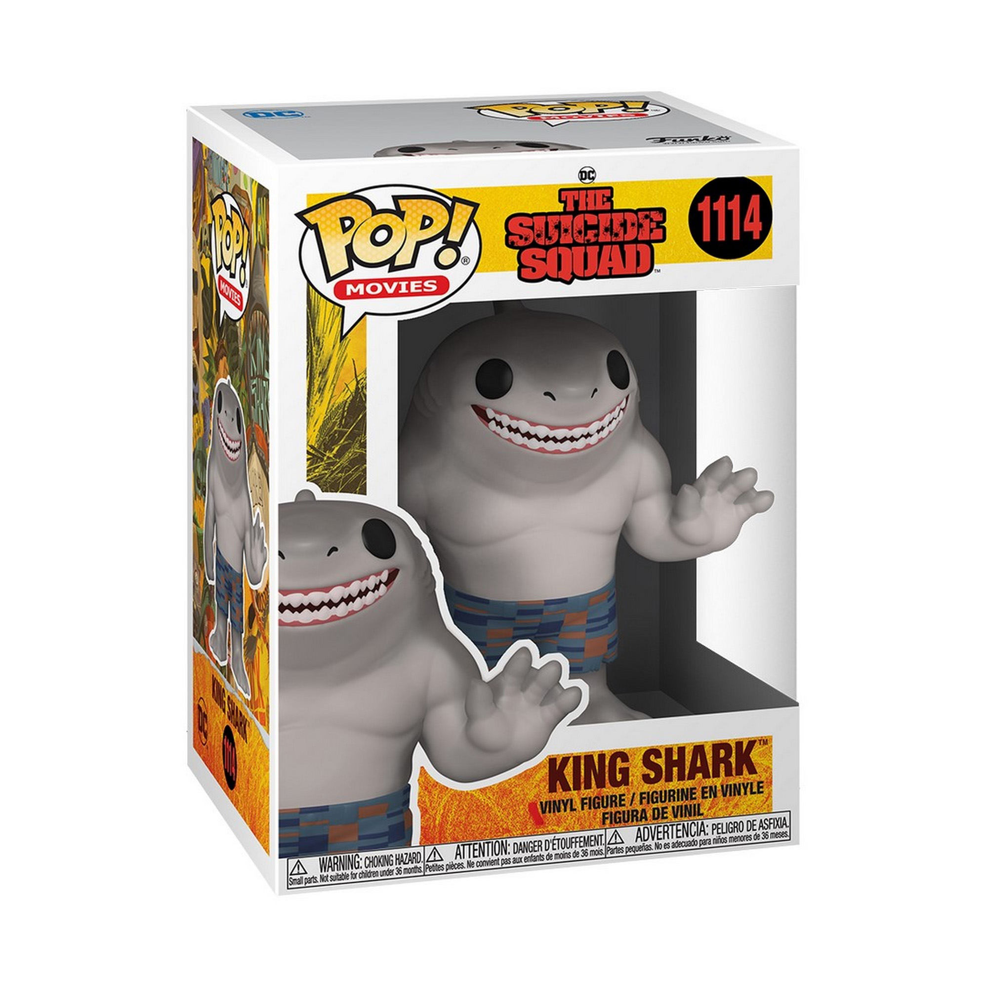 Funko POP! King Shark - The Suicide Squad #1114 9cm - DC Comics, Funko
