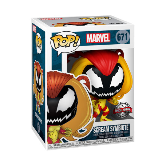 Funko POP! Scream Symbiote - Marvel #671 9cm - Funko, Marvel