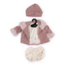 Completino fantasia con giacchina in tricot rosa per My FAO Doll 40cm - FAO Schwarz