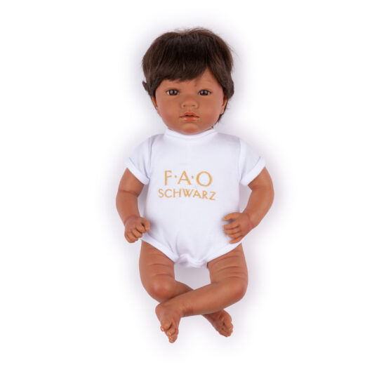 Bambola Dark Brown Hair My FAO Doll Experience 40cm - FAO Schwarz