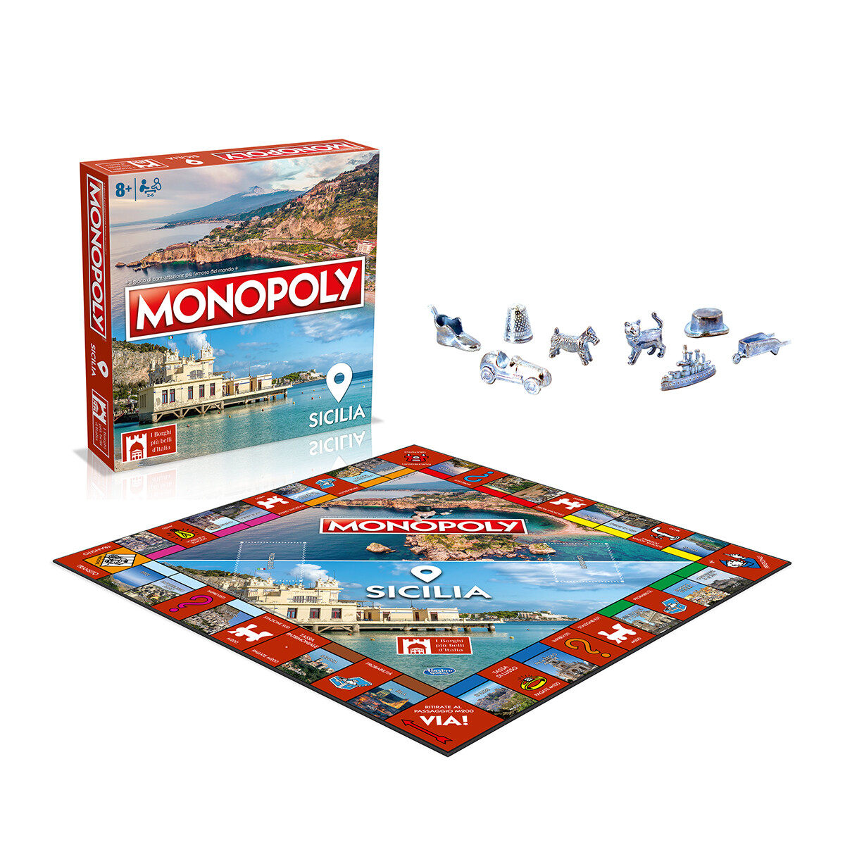 Monopoly Sicilia - Edizione I Borghi Più Belli d'Italia - Monopoly