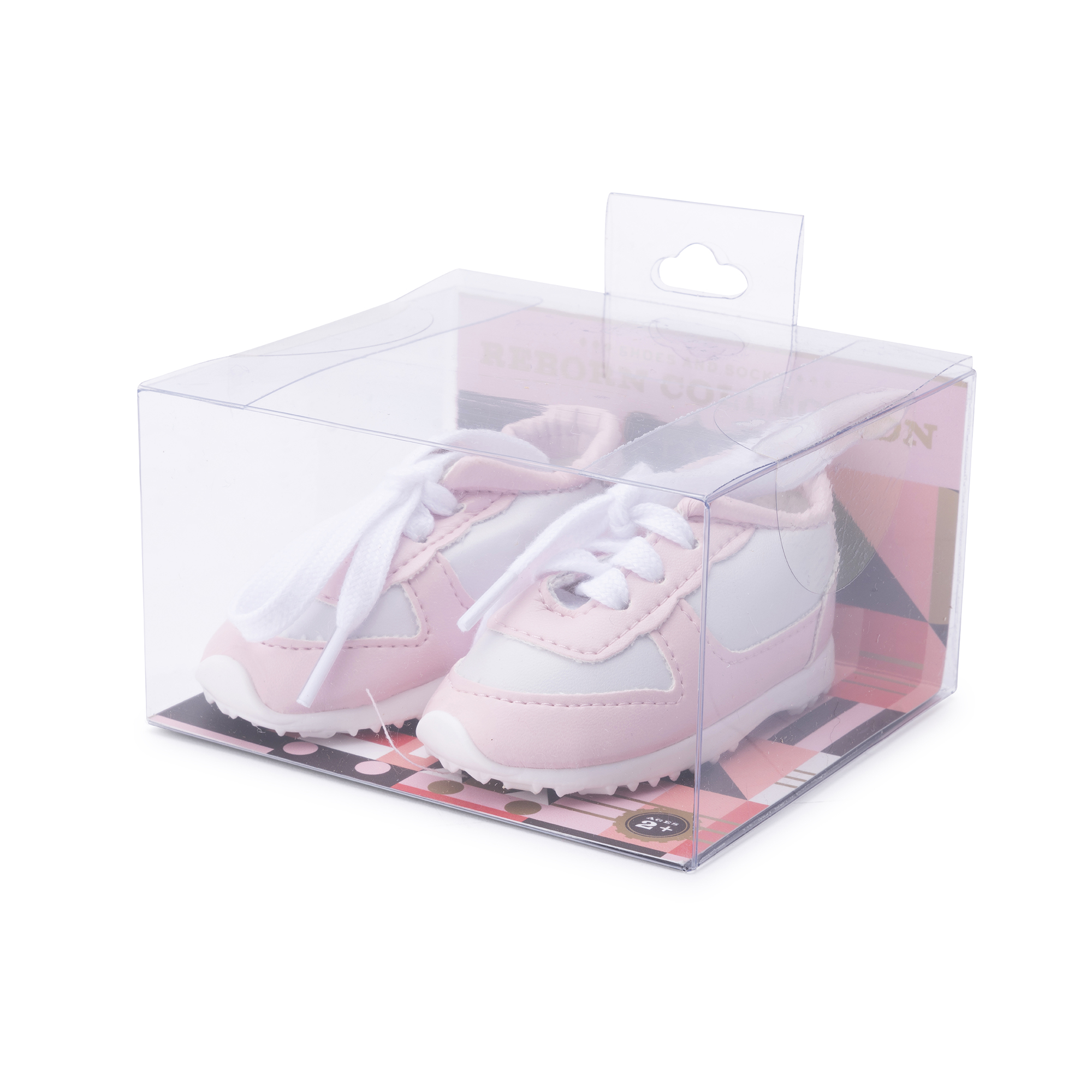 Scarpa sneakers rosa e bianca per My FAO Doll 40cm - FAO Schwarz