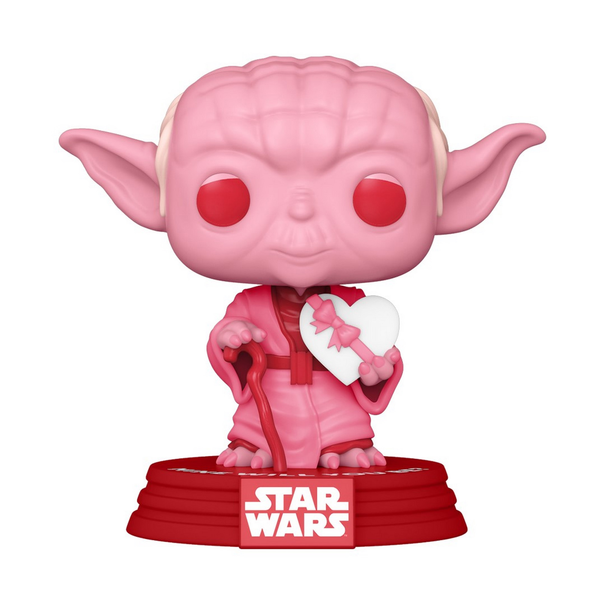 Funko POP! Yoda con cuore - Star Wars: Valentines #421 9cm - Funko, Star Wars