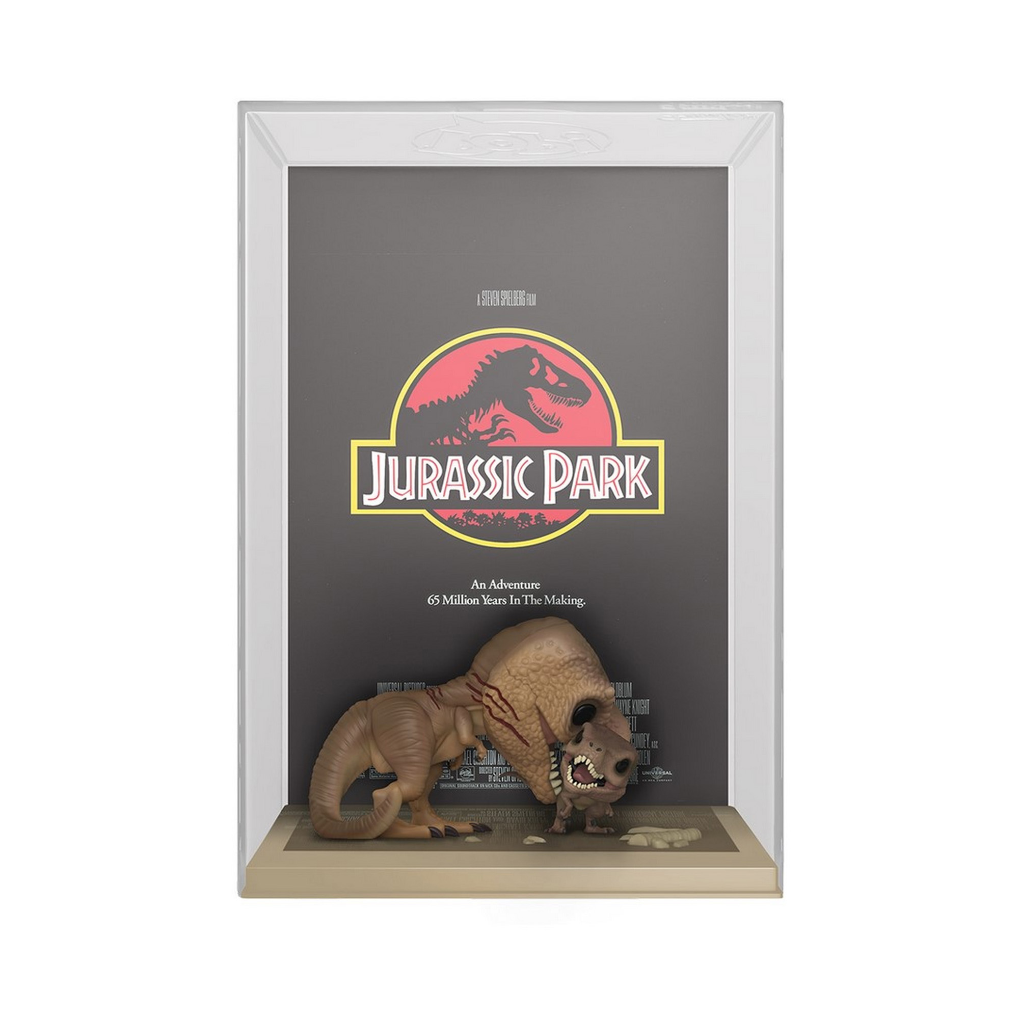 Funko POP! Tyrannosaurus Rex & Velociraptor - Jurassic Park #3 9cm - Funko, Jurassic World
