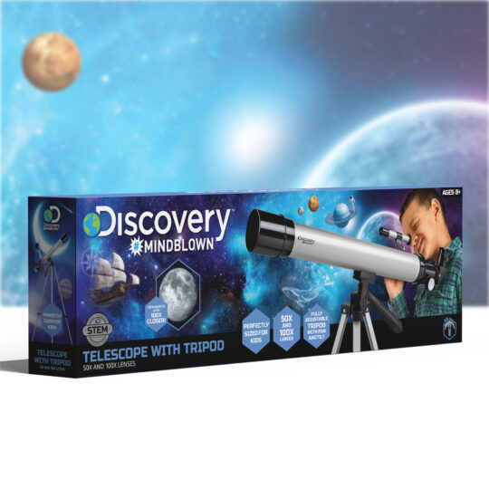 Telescopio con treppiedi e obiettivi intercambiabili - Discovery Mindblown