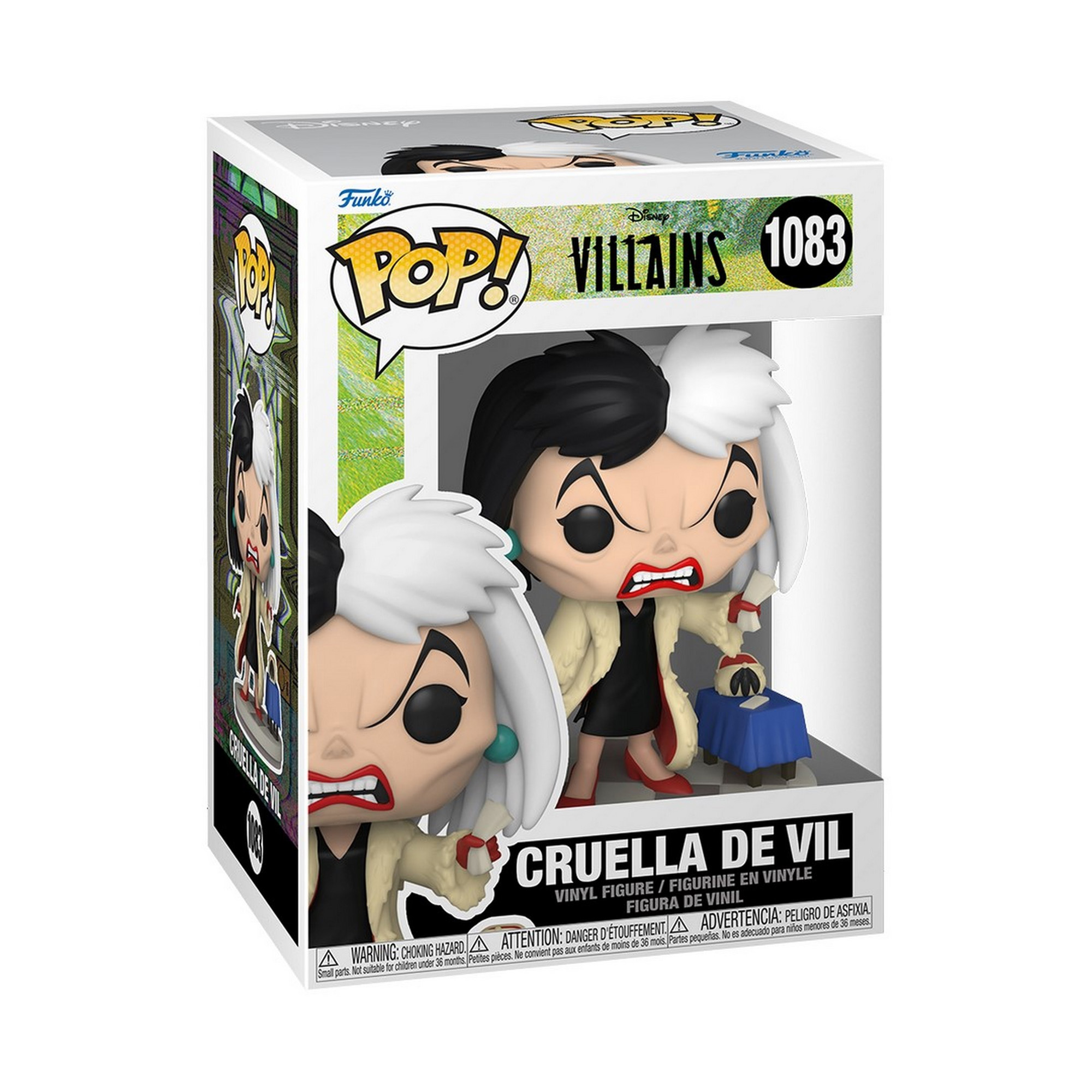 Funko POP! Cruella De Vil - Disney: Villains #1083 9cm - Disney, Funko