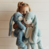 Peluche Big Nibble Floppy Stormy Blue 50 cm - Bunnies By The Bay