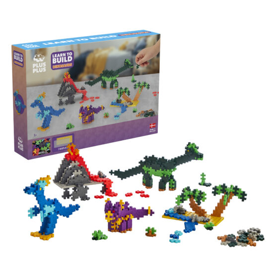 Learn to Build Dinosaurs - Plus-Plus