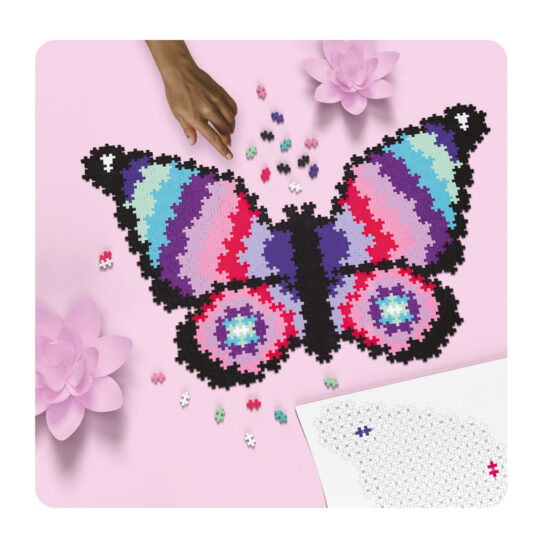 Puzzle By Number Butterfly - Plus-Plus