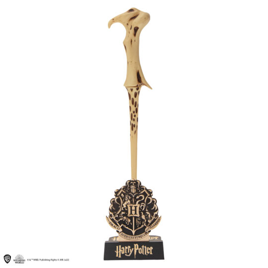 Penna bacchetta Voldemort con supporto - Harry Potter