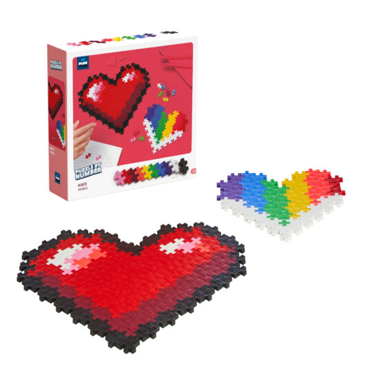 Puzzle Hearts 250 pezzi - Plus-Plus