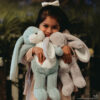 Peluche Sweet Nibble Stormy Blue 40 cm - Bunnies By The Bay
