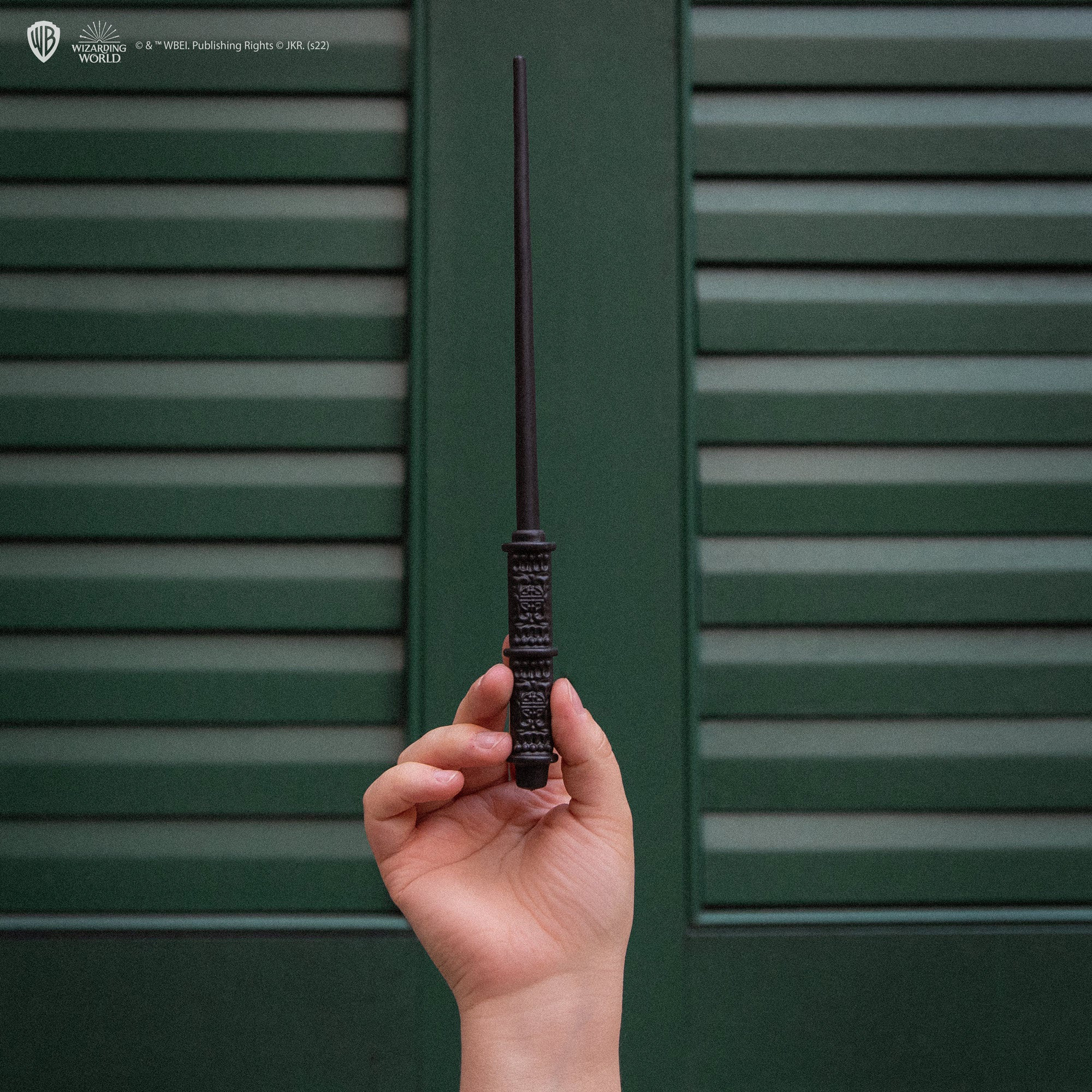 Penna bacchetta Severus Piton con supporto - Harry Potter