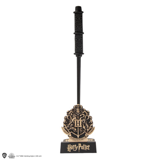Penna bacchetta Severus Piton con supporto - Harry Potter