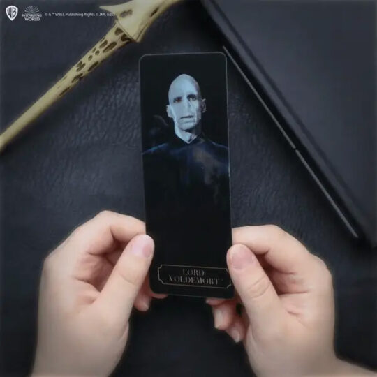 Penna bacchetta Voldemort con supporto - Harry Potter