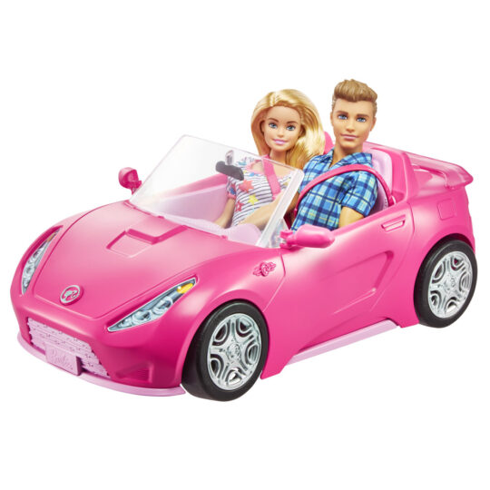 Playset Barbie & Ken Con Vestiti Alla Moda con Armadio e Veicolo - Barbie