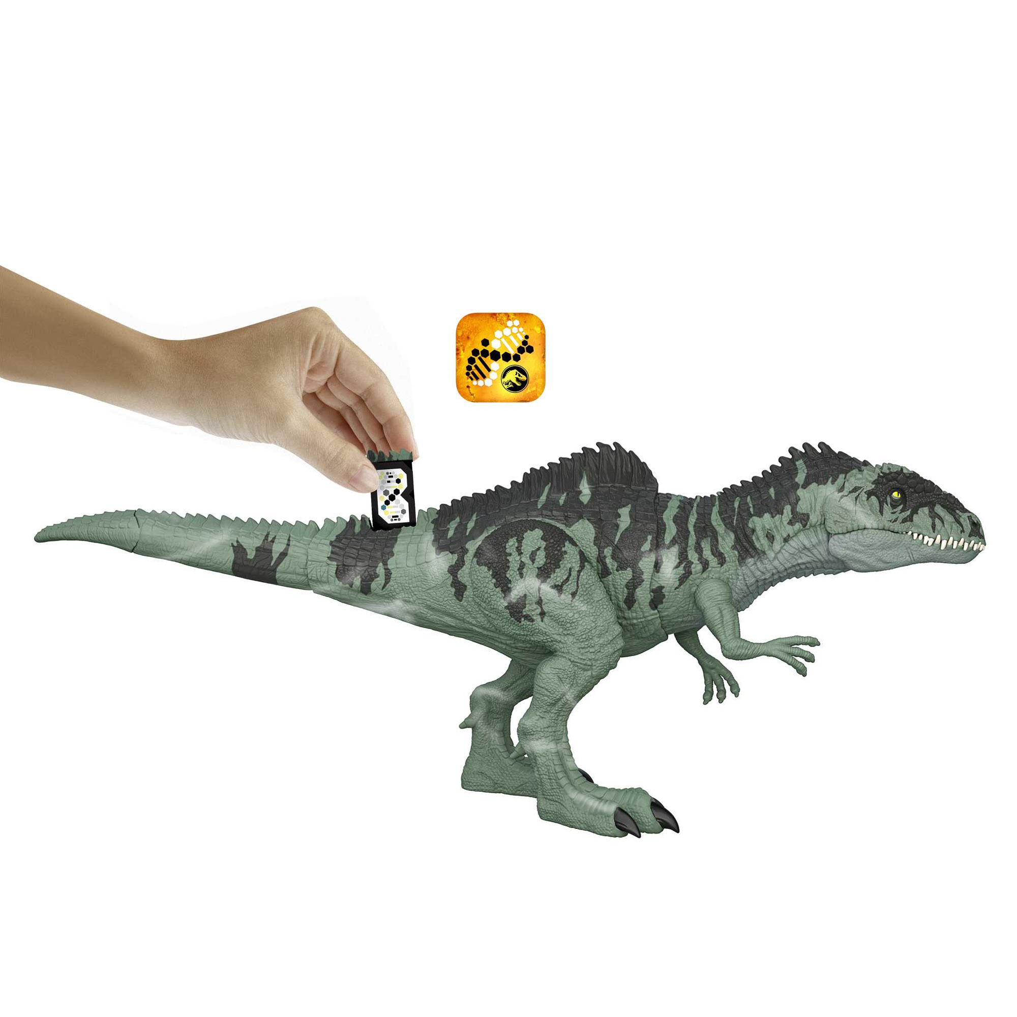 Giganotosauro Attacco Letale Con Fauci Mobili, Ruggito E Movimenti - Jurassic World