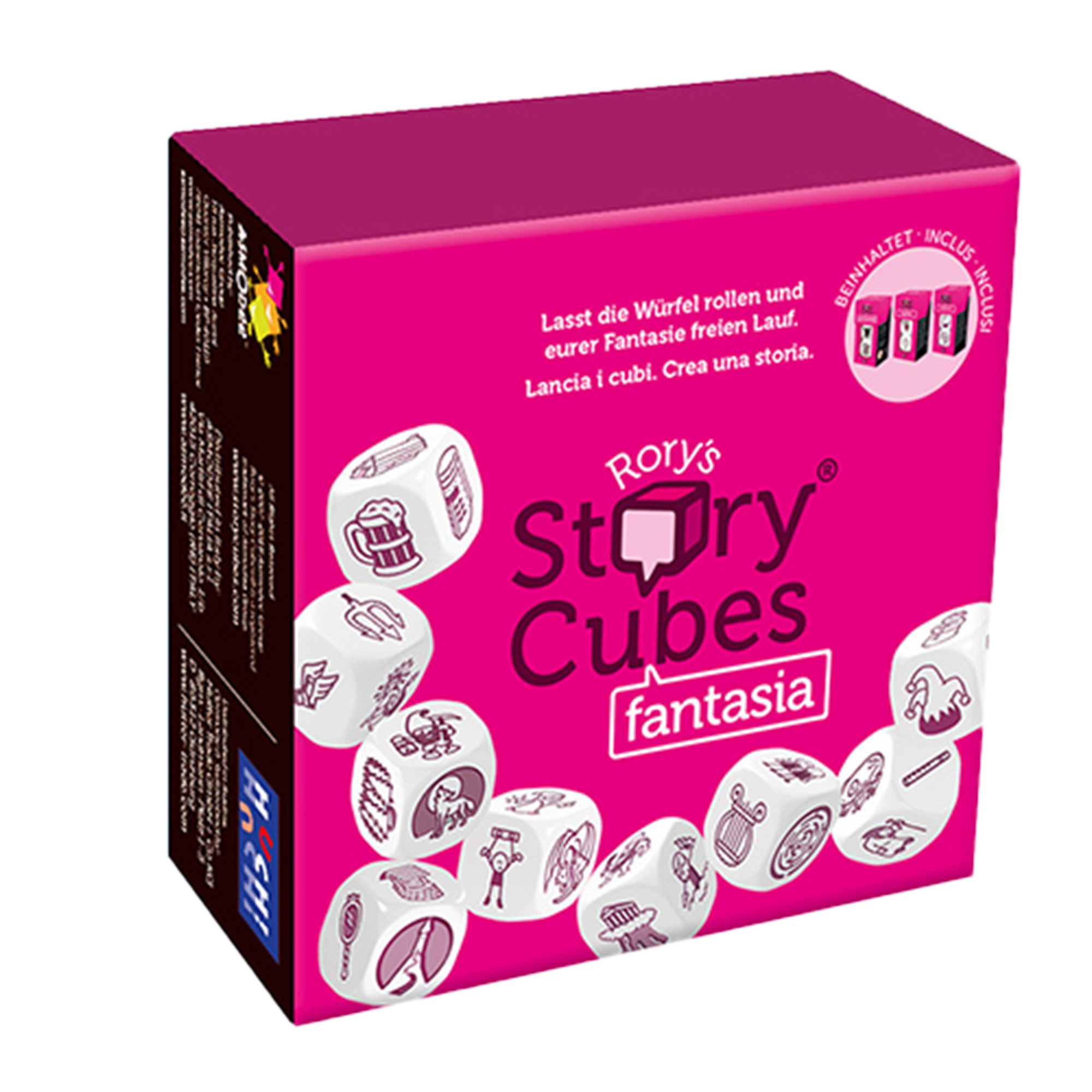 Rory's Story Cubes Fantasia (Fuxia) - Asmodee