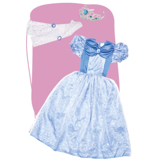 Costume Principessa del Ghiaccio da 3 a 8 anni - Fancy World