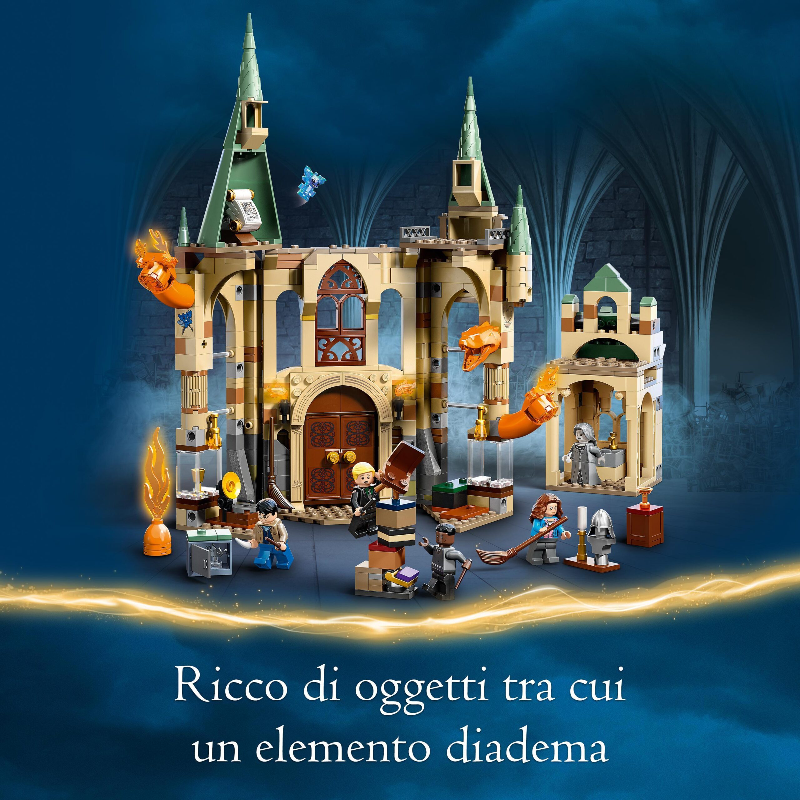 LEGO Harry Potter 76413 Hogwarts: la Stanza delle Necessità - Harry Potter, LEGO