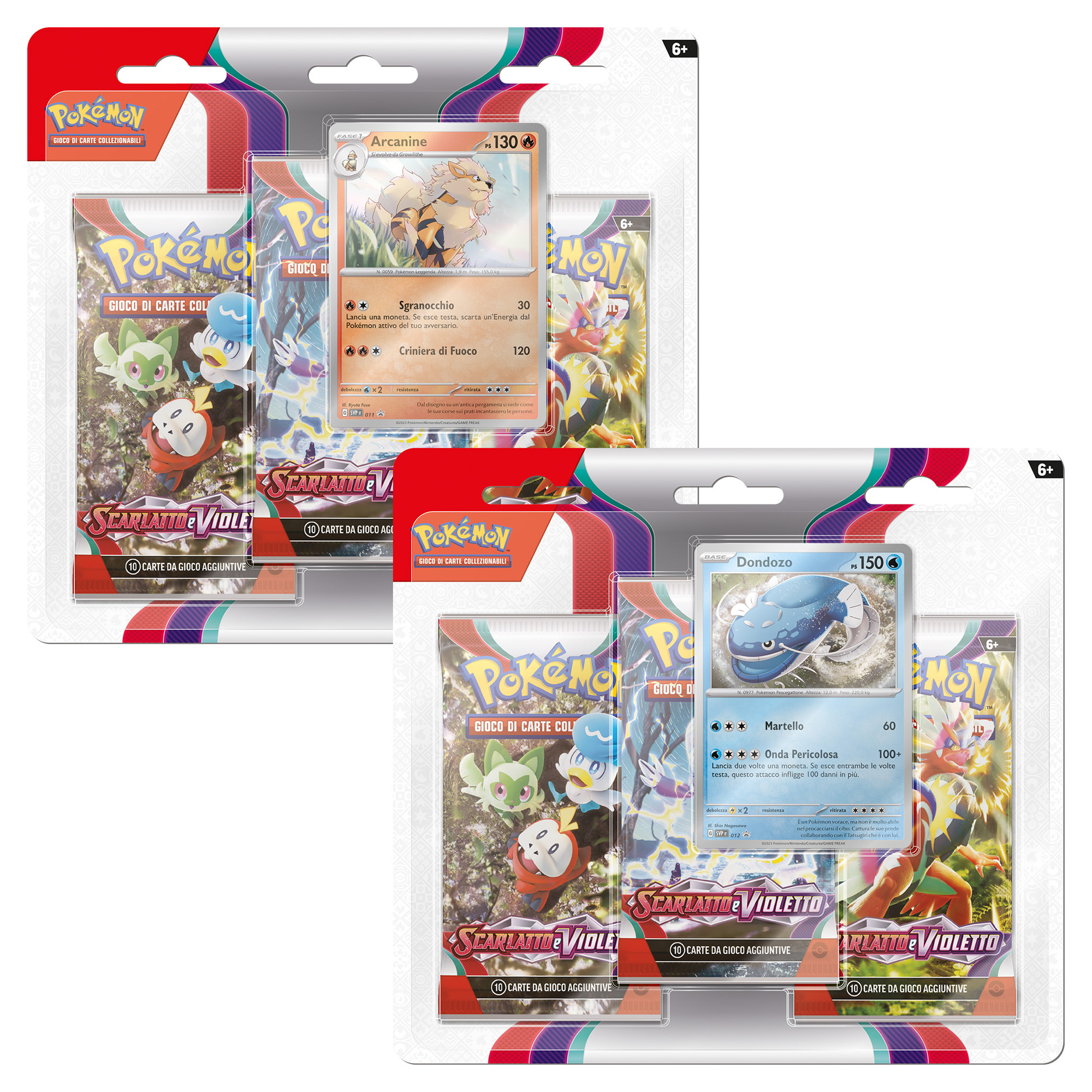 Pokémon Scarlatto e Violetto - 3 Pack Blister - Pokémon