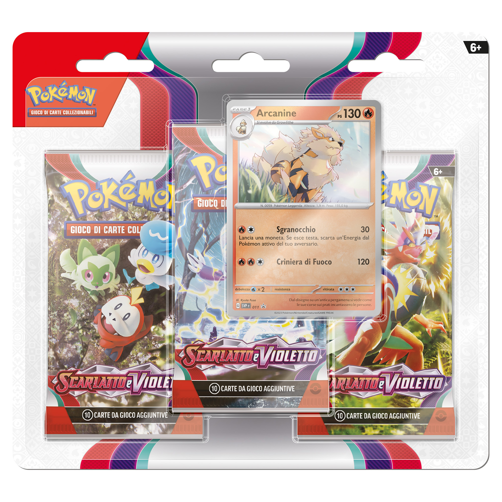Pokémon Scarlatto e Violetto - 3 Pack Blister - Pokémon