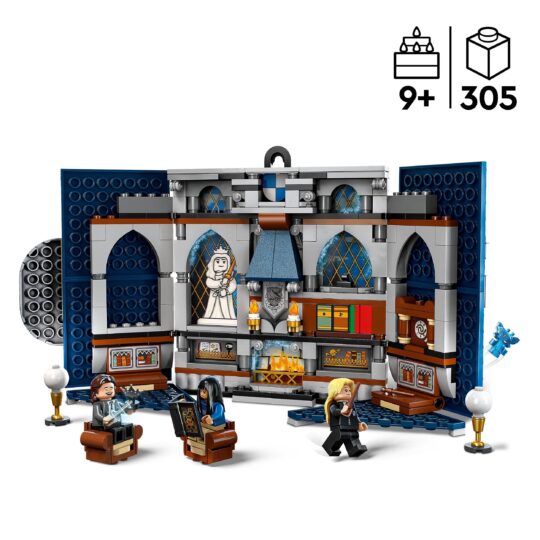 LEGO Harry Potter 76411 Stendardo della Casa Corvonero da Parete, da collezione - Harry Potter, LEGO